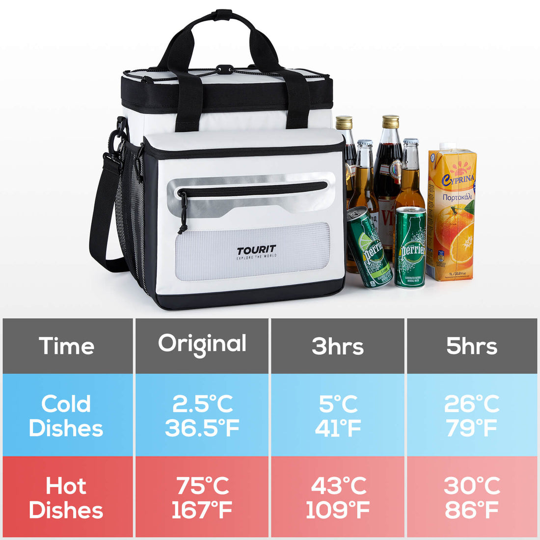 Large Collapsible Cooler Bag – TOURIT