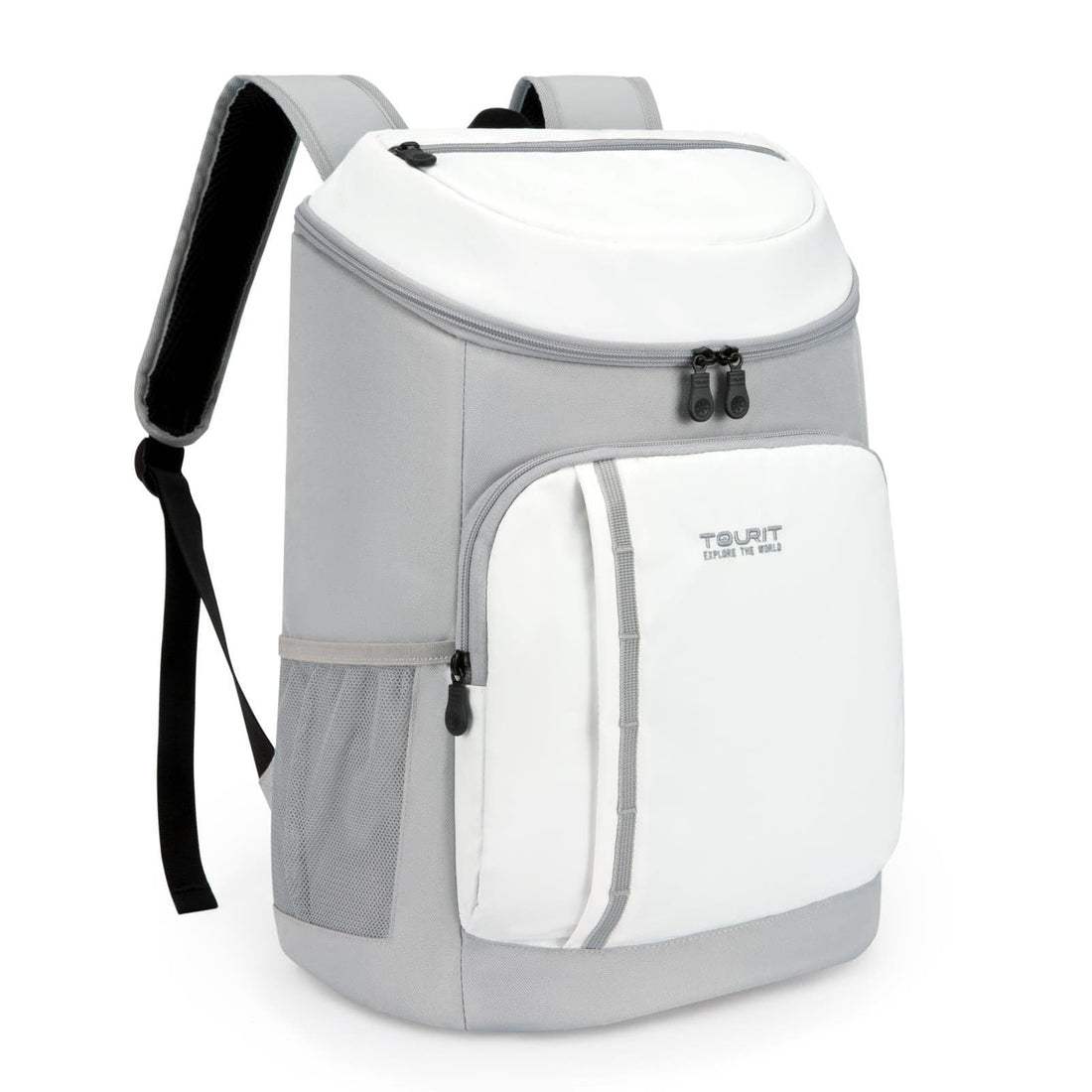 TOURIT 30 Cans Cooler Backpack Lightweight Insulated Backpack Cooler Leak-Proof, Black