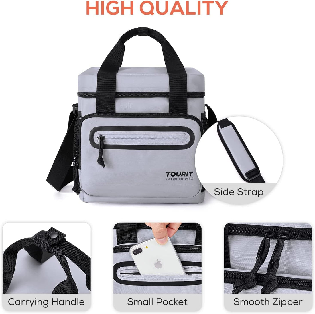 Large Lunch Bag Insulated Cooler