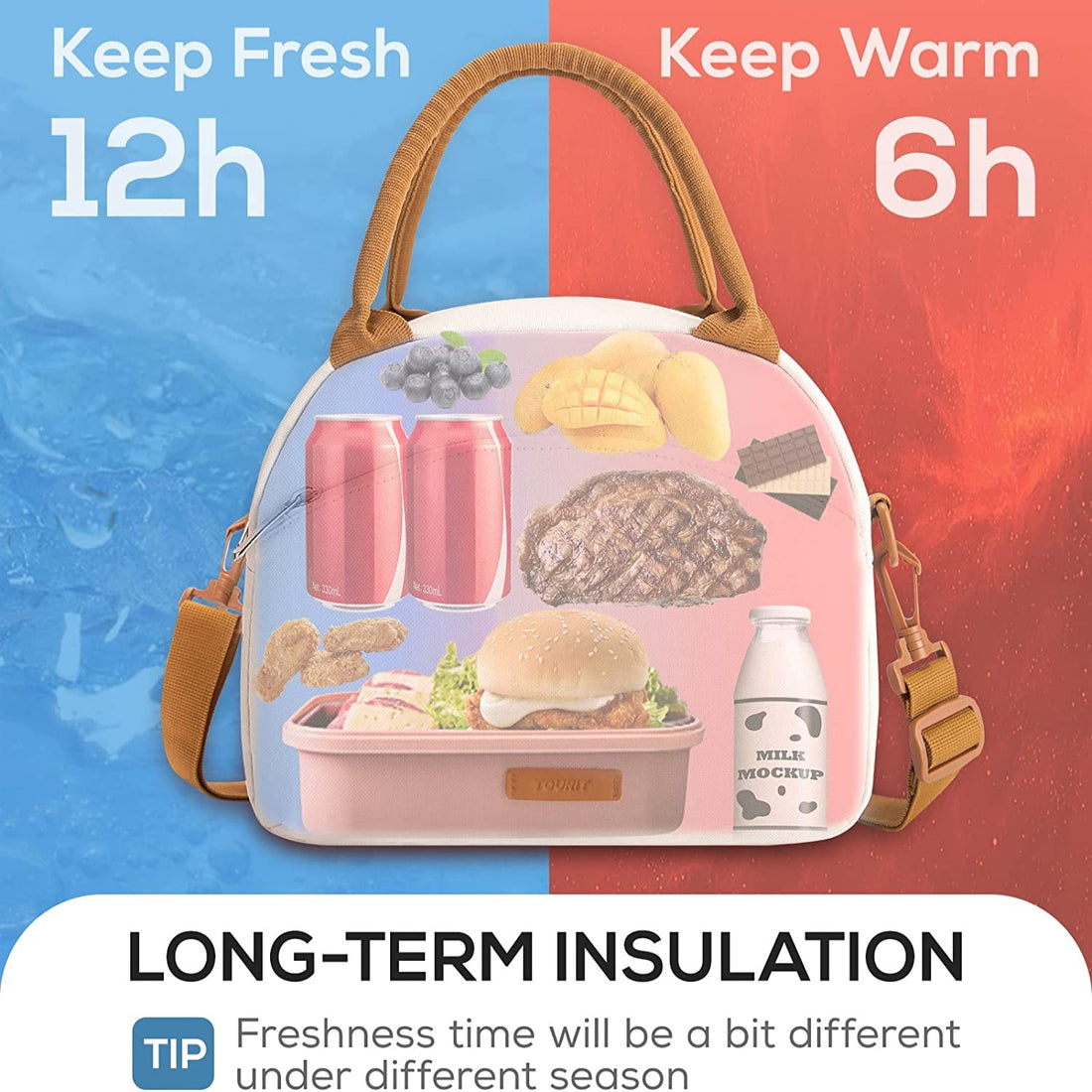 9.4L Insulated Lunch Box – TOURIT