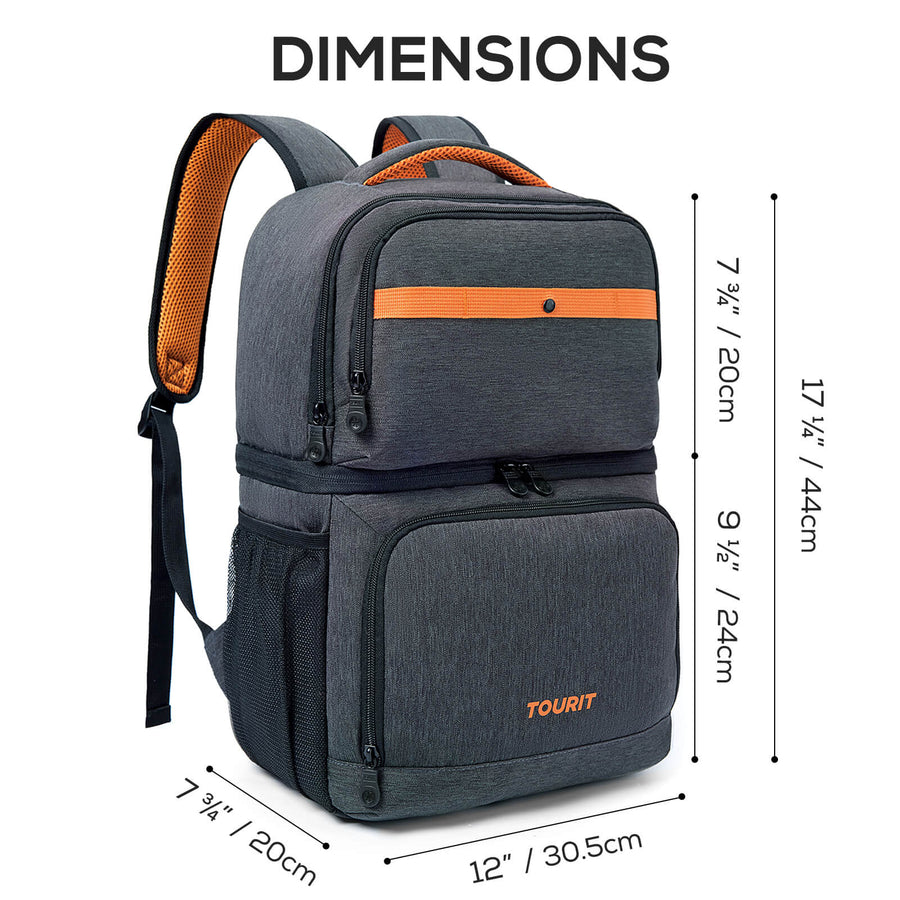 Backpack Cooler With Double Decks