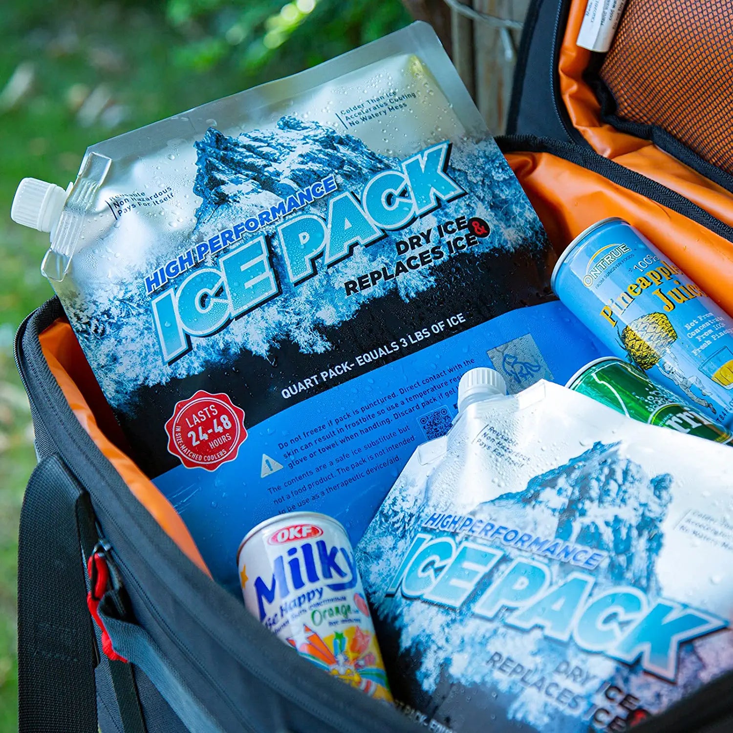 Reusable Ice Packs for Coolers - TOURIT